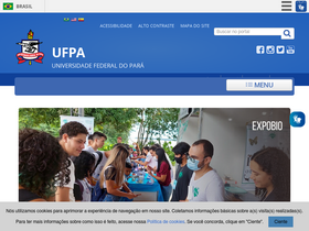 'naea.ufpa.br' screenshot