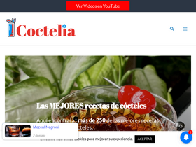'coctelia.com' screenshot