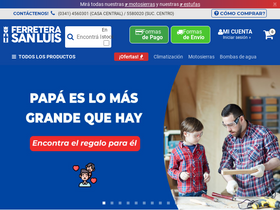 'ferreterasanluis.com' screenshot
