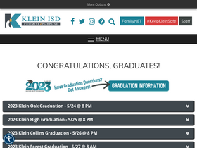 'kleinisd.net' screenshot
