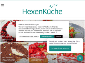 'diehexenkueche.de' screenshot
