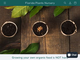 floridaplantsnursery.com homepage screenshot