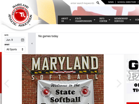 'mpssaa.org' screenshot