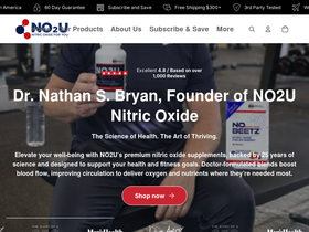 no2u.com homepage screenshot
