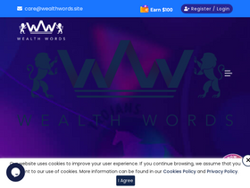 'wealthwords.com' screenshot