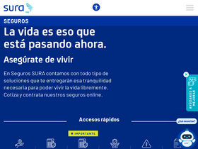 'segurossura.cl' screenshot