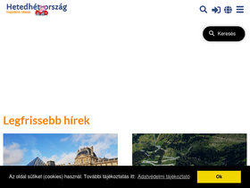 'hetedhetorszag.hu' screenshot