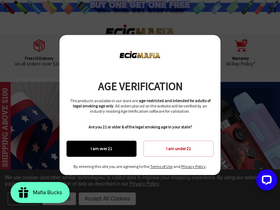 'ecigmafia.com' screenshot