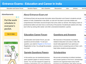 'entrance-exam.net' screenshot