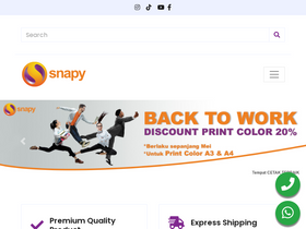 'snapy.co.id' screenshot