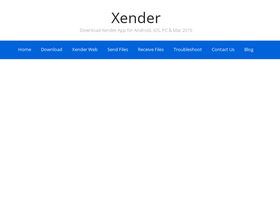 'xender.pro' screenshot