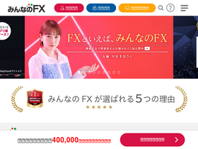 'min-fx.jp' screenshot