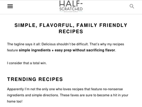 'halfscratched.com' screenshot