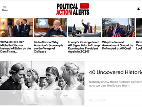 'politicalactionalerts.com' screenshot