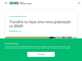 'ibmr.br' screenshot