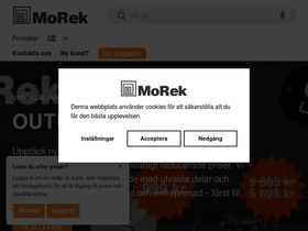 morek.se homepage screenshot
