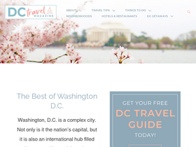 'dctravelmag.com' screenshot