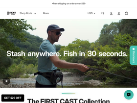 reyrgear.com homepage screenshot
