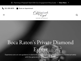 Diamonds by Eyal homepage screenshot