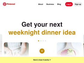 'pinterest.nz' screenshot