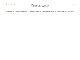 'themindfulword.org' screenshot