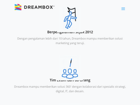 'dreambox.id' screenshot