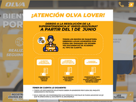 'olvacourier.com' screenshot