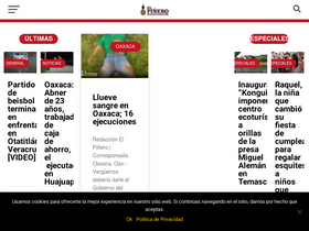 'elpinero.mx' screenshot