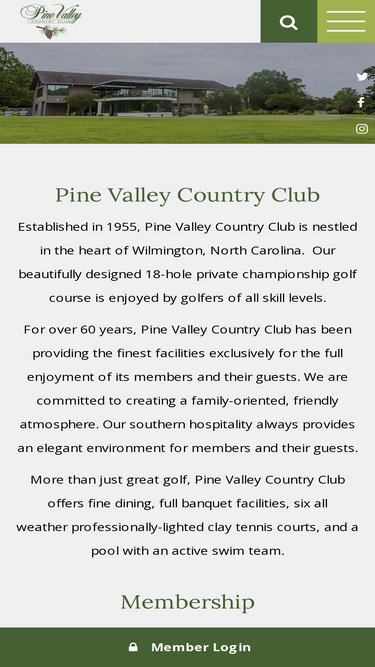 pinevalleycountryclub.com
