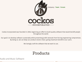 'cockos.com' screenshot