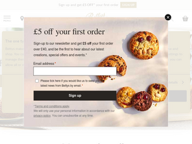 'bettys.co.uk' screenshot