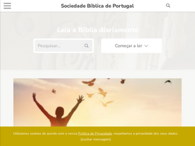 'biblia.pt' screenshot