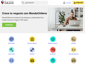'mundochileno.com' screenshot