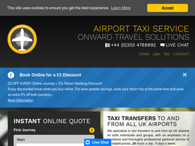 'airporttaxis-uk.co.uk' screenshot