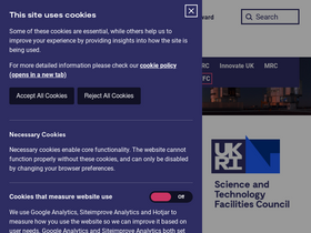 'stfc.ac.uk' screenshot