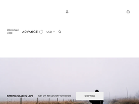 advancedept.com homepage screenshot