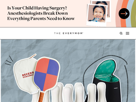 'theeverymom.com' screenshot