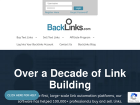 'backlinks.com' screenshot