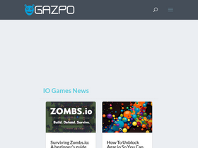 Gazpo The Top Best Rated .IO Games List!