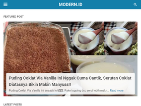 'modern.id' screenshot