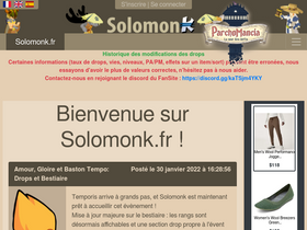 'solomonk.fr' screenshot