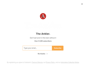 'theankler.com' screenshot