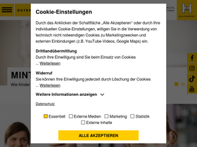 'hilfswerk.at' screenshot