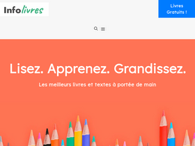 'infolivres.org' screenshot