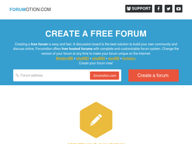 'forumotion.com' screenshot