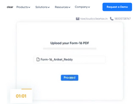 'taxcloudindia.com' screenshot