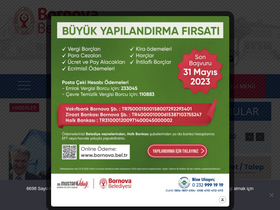 'bornova.bel.tr' screenshot