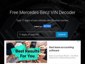 'mbdecoder.com' screenshot