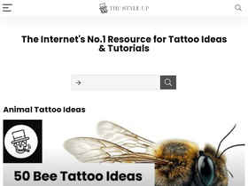 'thestyleup.com' screenshot