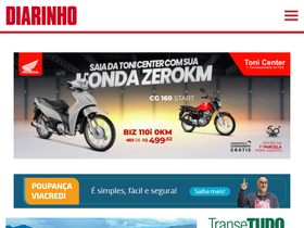 'diarinho.net' screenshot